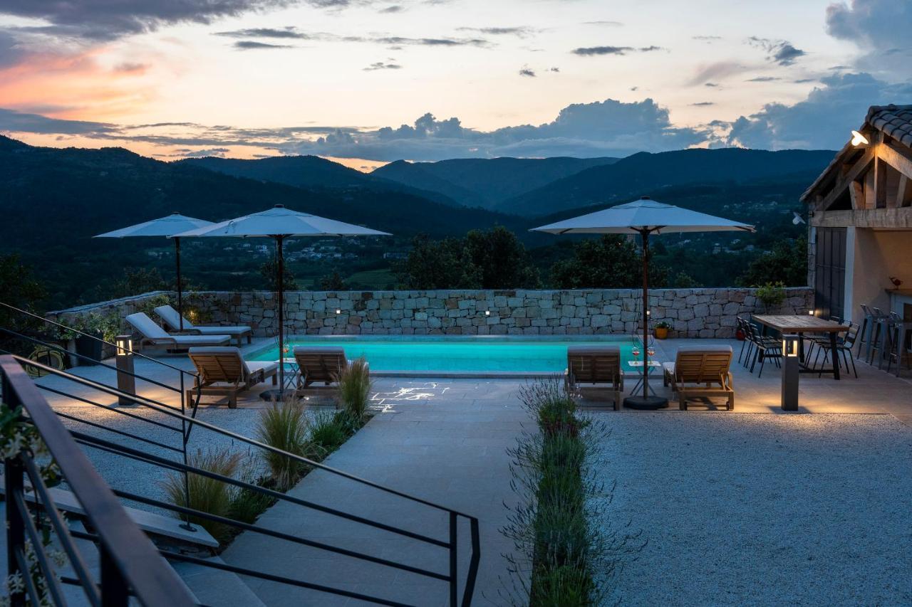 Villa Du Passeron Chambonas Buitenkant foto